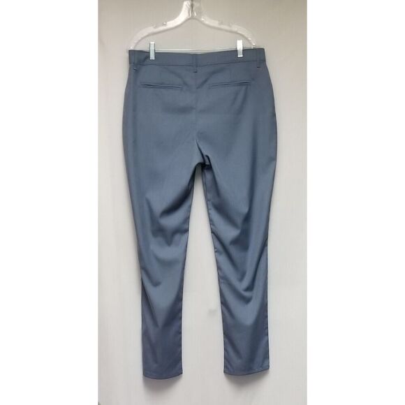 Lee Relaxed Fit Straight Leg Mid Rise Men's Dress Pants Color Blue Size 14 M - Picture 4 of 6